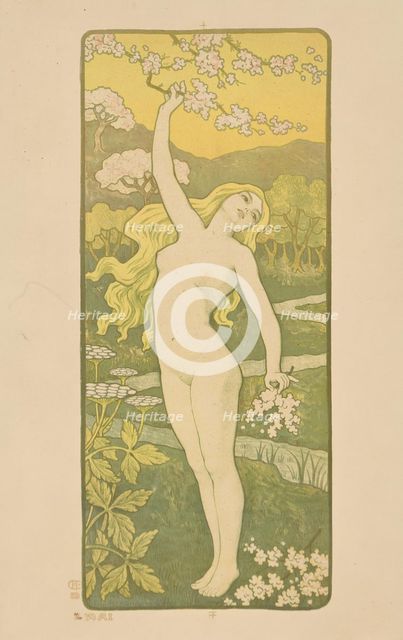 May, 1898. Creator: Paul Berthon.