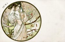 May 1900. Artist: Alphonse Mucha