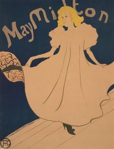 May Milton, 1895. Creator: Henri de Toulouse-Lautrec