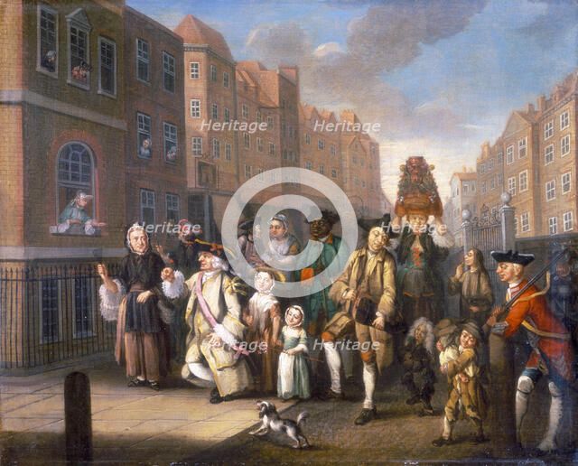 'May Morning', c1760. Artist: John Collet