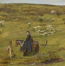 May on the Hill, late 19th century. Artist: John William North