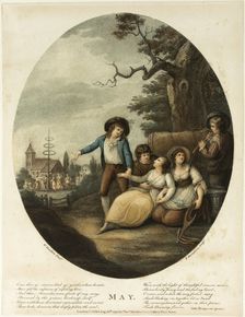May, August 30, 1793. Creator: Francesco Bartolozzi