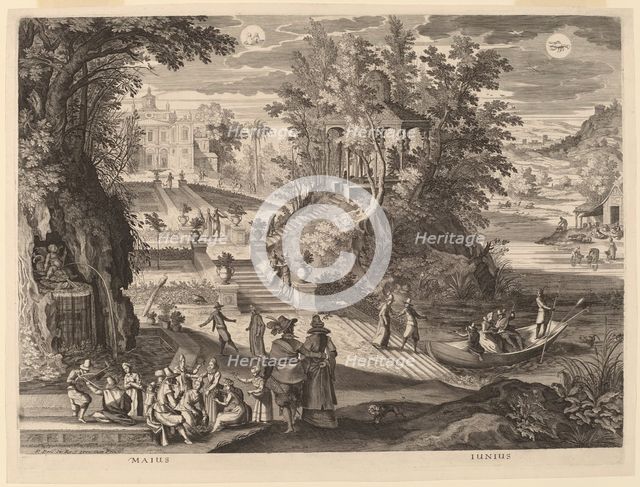 May and June, 1615. Creator: Aegidius Sadeler II.