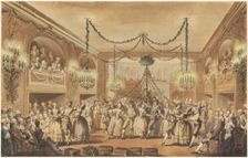 May Ball, 1763. Creator: Jean-Michel Moreau