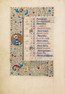 May Calendar Page: Saint Ives; Book of Hours, about 1440-1450. Creator: Workshop of the Bedford Master