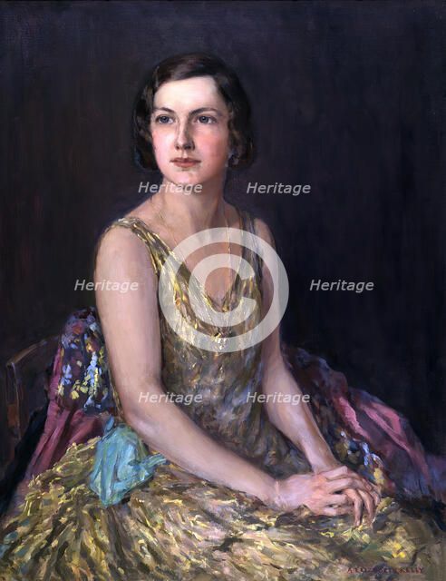 May, daughter of Brigadier General Andrew, CMG., c1925. Creator: Annie Elizabeth Kelly.