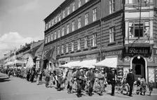 May Day demonstration, Landskrona, Sweden, 1935. Creator: Unknown