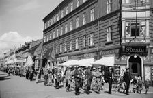 May Day demonstration, Landskrona, Sweden, 1935. Creator: Unknown