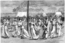 May Day festivities, 1891