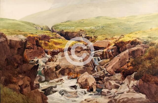 May Day, Greadaidh Burn, Skye, 1912. Creator: Colin Bent Phillip.