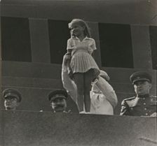 May Day on Lenin's Mausoleum Tribune, 1953
