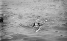 May E. Miller - Trungeon [i.e., Trudgeon] stroke, between c1910 and c1915. Creator: Bain News Service