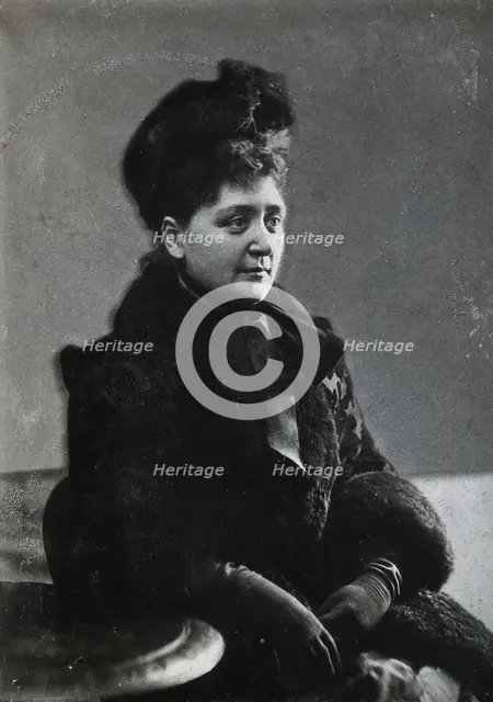 May French Sheldon, c1880s. Creator: Unknown.