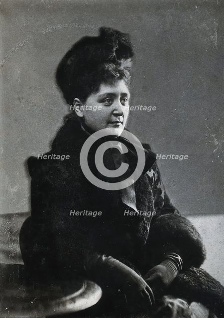 May French Sheldon, c1880s. Creator: Unknown.