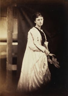 May Prinsep, 1868. Creator: Julia Margaret Cameron