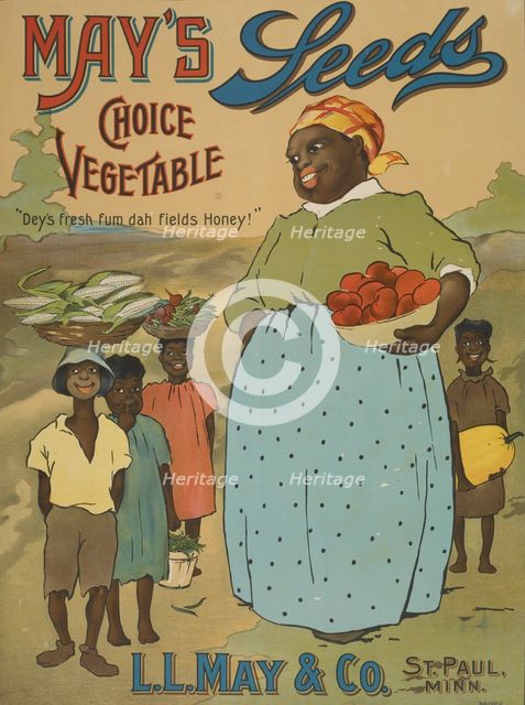 May's seeds, c1895 - 1917. Creator: Calvert Litho Co.