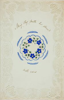 May Thy Path be Strewed with Roses (valentine), n.d. Creator: George Kershaw
