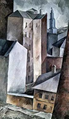 May without the City 1917. Creator: Alexander Osmiorkin