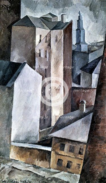 'May without the City', 1917. Creator: Alexander Osmiorkin.