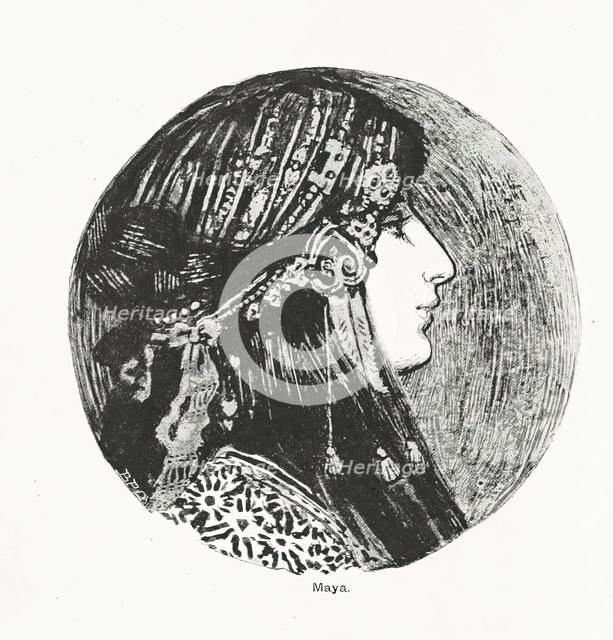 Maya, 1896.  Creator: Amy Sawyer.