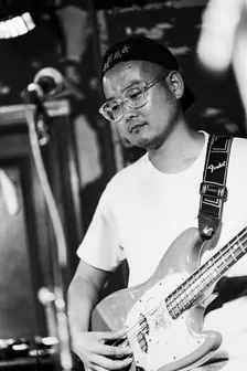 Maya Akechi and Alborg live at Hope & Anchor, Islington, London, May 2025. Creator: Annapaola Marchesani