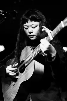 Maya Akechi and Alborg live at Hope & Anchor, Islington, London, May 2025. Creator: Annapaola Marchesani
