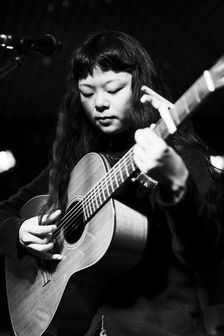 Maya Akechi and Alborg live at Hope & Anchor, Islington, London, May 2025. Creator: Annapaola Marchesani