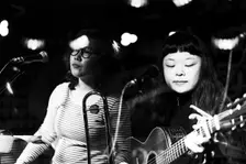 Maya Akechi and Alborg live at Hope & Anchor, Islington, London, May 2025. Creator: Annapaola Marchesani