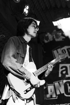 Maya Akechi and Alborg live at Hope & Anchor, Islington, London, May 2025. Creator: Annapaola Marchesani