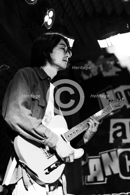 Maya Akechi and Alborg live at Hope & Anchor, Islington, London, May 2025. Creator: Annapaola Marchesani.