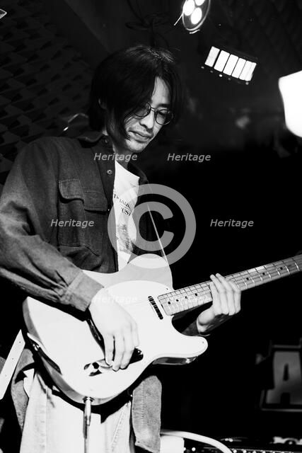 Maya Akechi and Alborg live at Hope & Anchor, Islington, London, May 2025. Creator: Annapaola Marchesani.