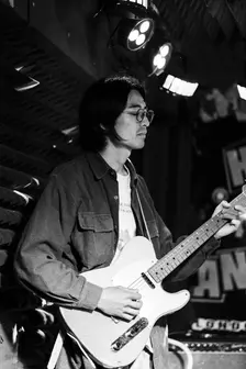 Maya Akechi and Alborg live at Hope & Anchor, Islington, London, May 2025. Creator: Annapaola Marchesani