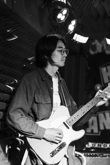 Maya Akechi and Alborg live at Hope & Anchor, Islington, London, May 2025. Creator: Annapaola Marchesani