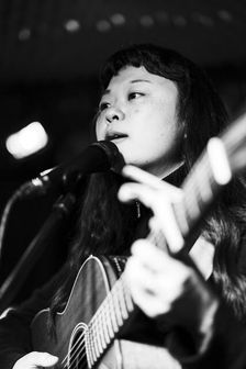 Maya Akechi and Alborg live at Hope & Anchor, Islington, London, May 2025. Creator: Annapaola Marchesani