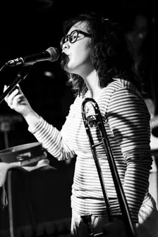 Maya Akechi and Alborg live at Hope & Anchor, Islington, London, May 2025. Creator: Annapaola Marchesani