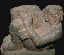 Maya Eagle-vase offering bowl for the hearts of sacrificial victims