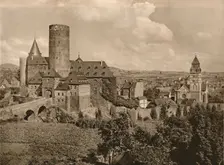 Mayen (Eifel), Genovevaburg 1931. Artist: Kurt Hielscher