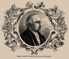 Mayer Amschel Rothschild (1744-1812), founder of the House of Rothschild. Creator: Unknown artist