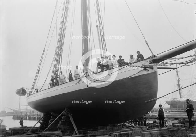 Mayflower, 1886. Creator: John S Johnston.