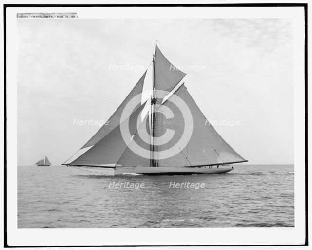 Mayflower, 1888 Aug 10. Creator: Henry Greenwood Peabody.