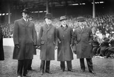 Mayor Gaynor, (Polo Grounds,) Col. John Whalen, 1913. Creator: Bain News Service