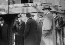 Mayor Mitchel at aqueduct completion 1/12/14, 1914. Creator: Bain News Service