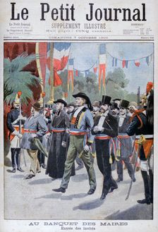 Mayor's Banquet, Paris, 1900