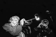 Maynard Ferguson, Ronnie Scott's Jazz Club, London, Dec 1993. Creator: Brian O'Connor