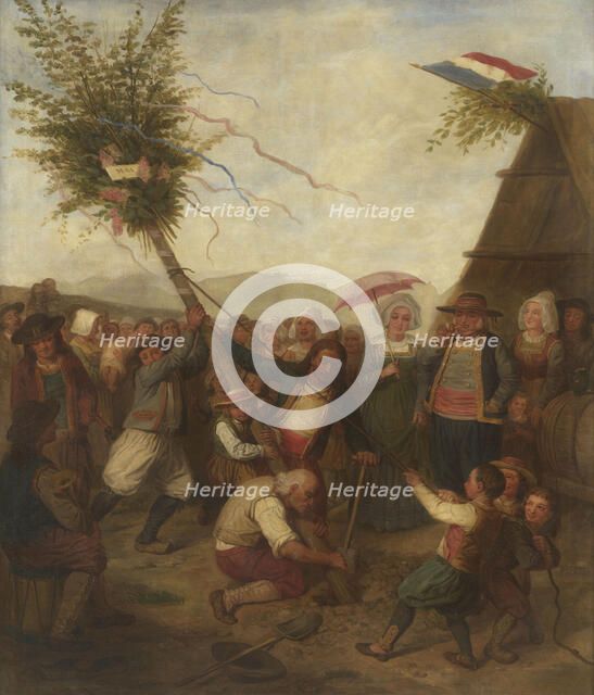 Maypole, c. 1830-1840.