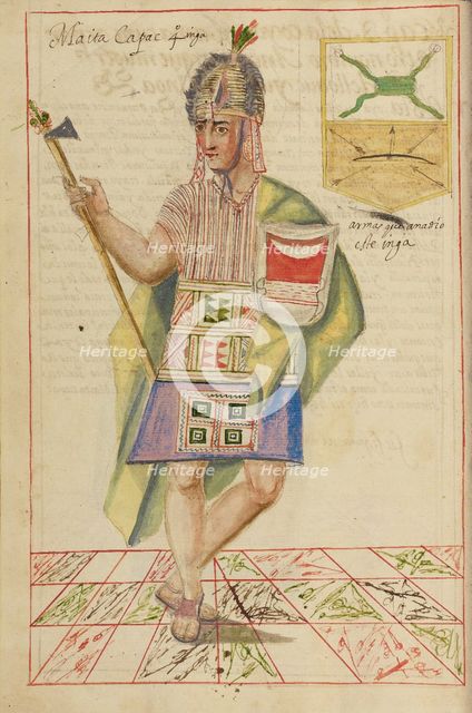 Mayta Capac, completed in 1616. Creator: Unknown.