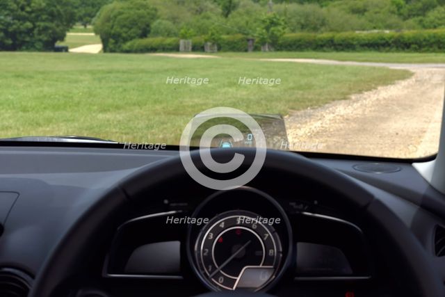 Mazda 2 Sport Nav 2015. Creator: Unknown.