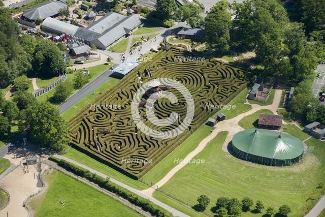 Maze, Longleat, Wiltshire, 2015. Artist: Damian Grady.