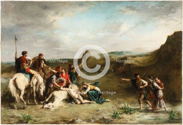 Mazeppa, 1870s. Creator: Henri Leopold Lévy.