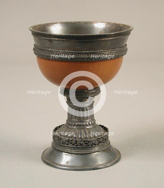 Mazer Bowl and Foot, British, early 20th century (original dated ca. 1529). Creator: Unknown.